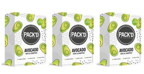 pack'd frozen avocado