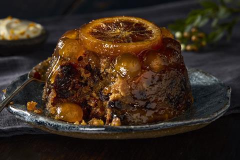 The_Best_Limoncello_Clementine_Christmas_Pudding_serving_jpg
