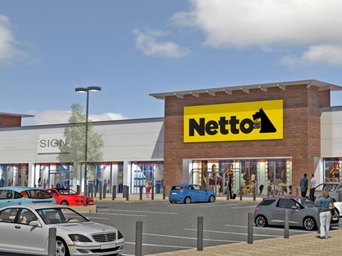 Netto store artist's impression