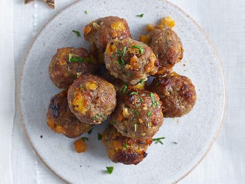 Co-op gingerbread stuffing balls