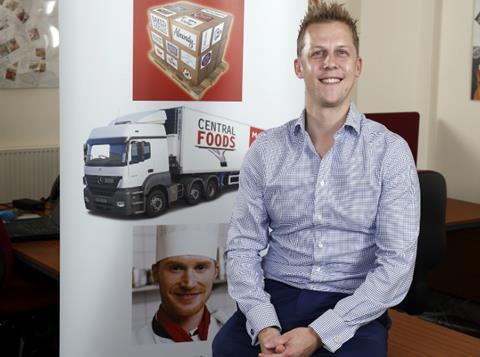 Neil Cooper, commerical manager, Central Foods