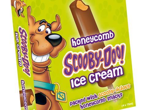beechden ice cream lolly scooby doo
