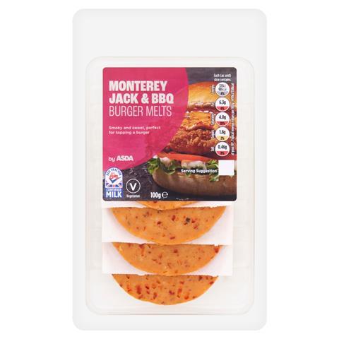 Monterey Jack & BBQ Burger Melts