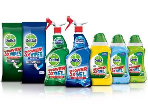 dettol 3x power range