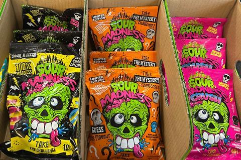 Sour Madness sweets