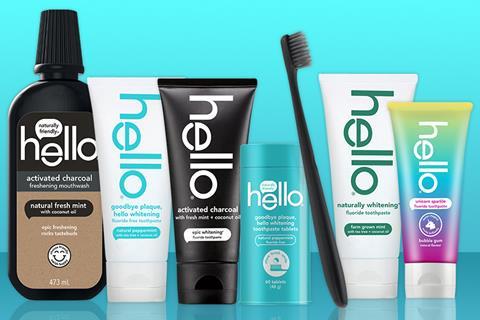 Hello oral care product range