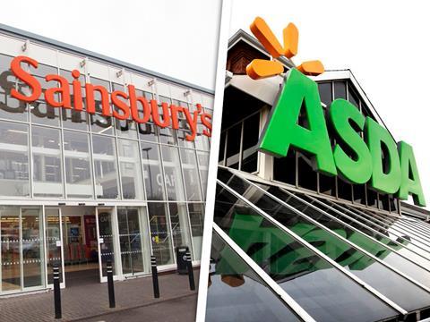 Asda and Sainsbury's merger composite shot 2