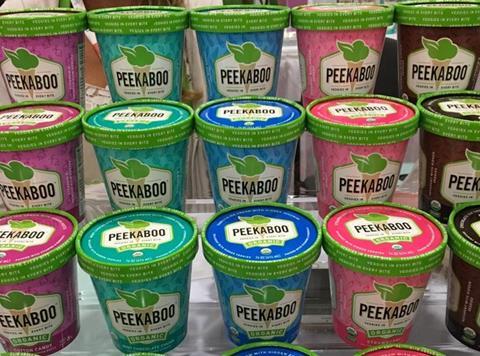 peekabo vegetable ice cream