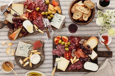 brindisa cheese board charcuterie wine