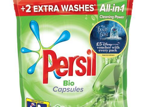 Persil Bio Beauty and the Beast tie-up pack