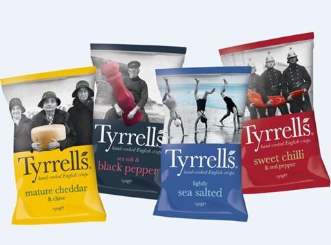 Tyrells packaging