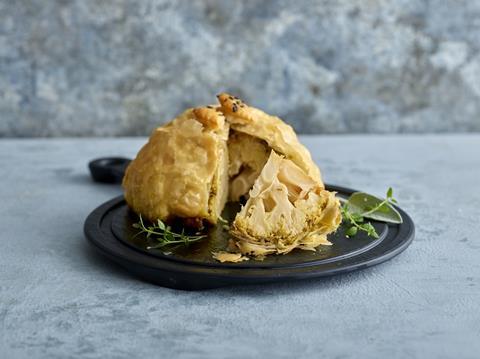 Aldi - Specially Selected Vegan Turmeric, Garlic and Ginger Cauliflower Wellington Centrepiece (V)