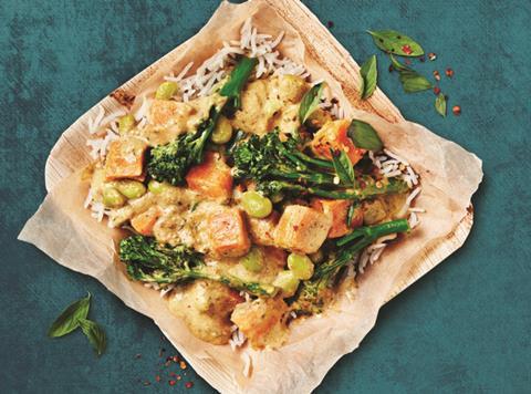 marks and spencer plant kitchen vegan thai green curry