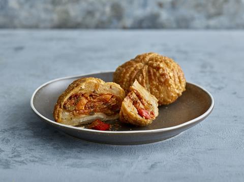 Aldi s- Specially Selected Vegan Pastry Domes (V)- Firecracker Vegetables