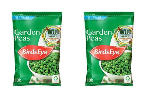 birds eye garden peas