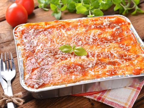 lasagne ready meal