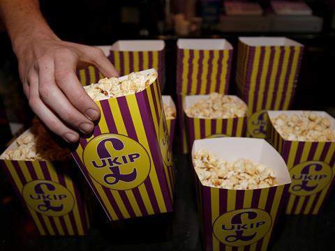 Ukip popcorn