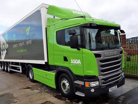 asda to you lorry