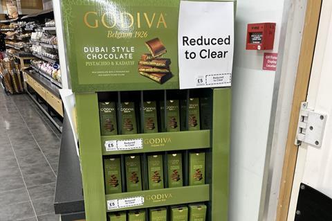 Dubai chocolate reduced to clear CREDIT Dave Lewis