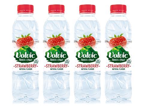 Volvic Touch Of Fruit revamp