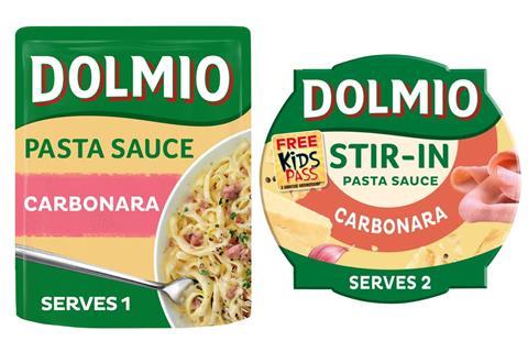Dolmio pasta sauces