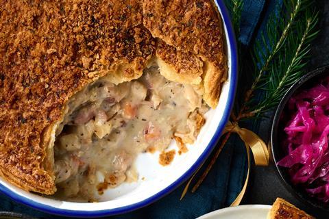 Chicken Ham and Cranberry Pie_021