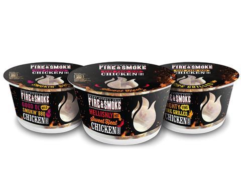 fire and smoke snack pots