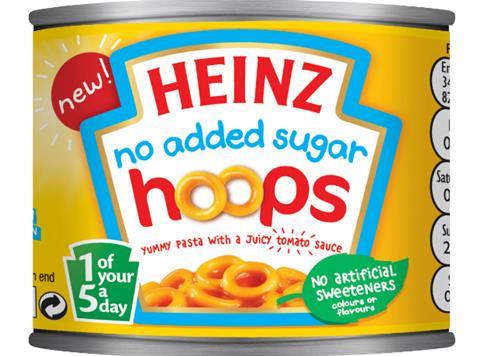 Heinz no added sugar Hoops, 205g