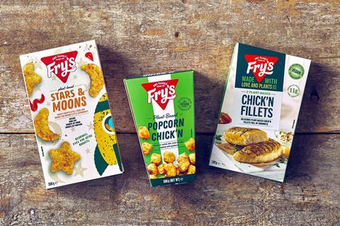 Frys new plantbased chicken products Iceland April 22