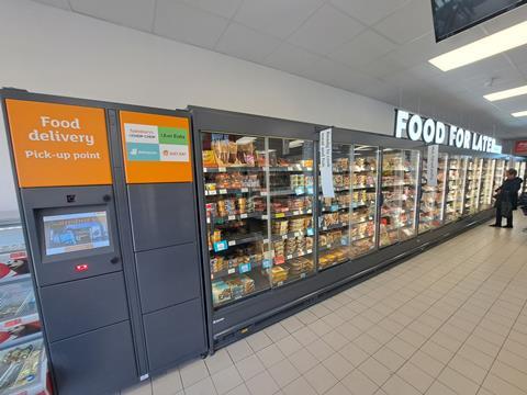 Sainsbury's Pudsey delivery hatch