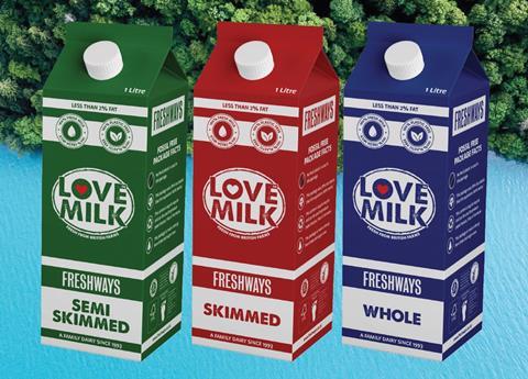 Freshways love milk