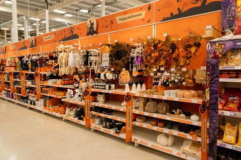 Sainsburys halloween seasonal Bishop Auckland