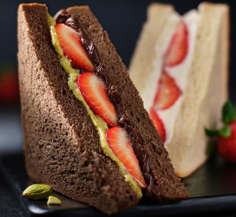 M&S SWEET SANDWICHES