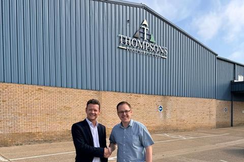 Thompsons Food Service Great Yarmouth depot