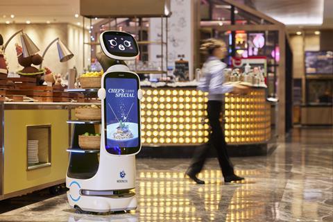 box out foodservice robot keenon