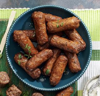 GRO Tomato and Basil Cocktail Sausages, 14s:140g