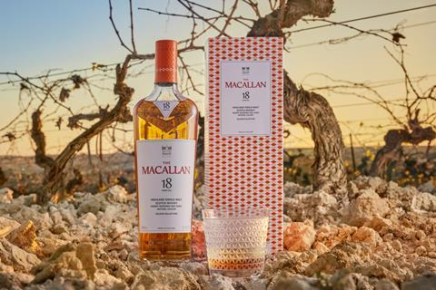The Macallan Colour Collection is new to travel retail