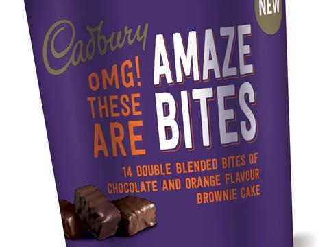 Cadbury Amaze Bites