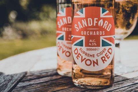 Sandford Orchards Jubilee cider