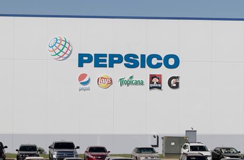Pepsico building sign