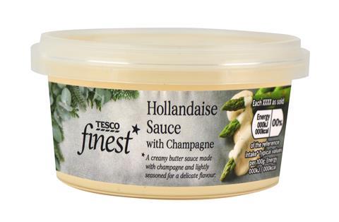 Tesco Finest Hollandaise with Champagne