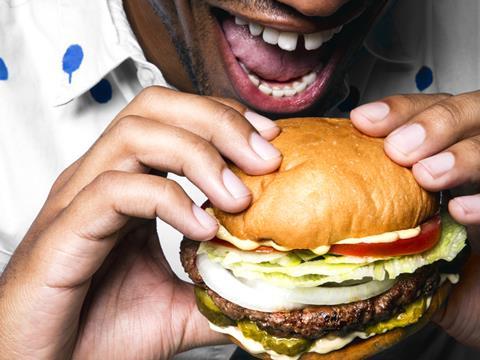 Impossible Foods plant-based Impossible burger lifestyle shot 2