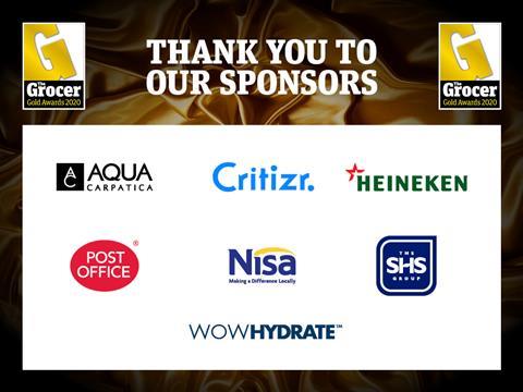Gold Awards Sponsors Thank You 2020