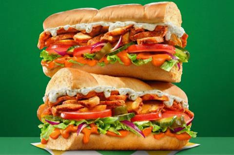 Shawarma Spiced Chicken Sub