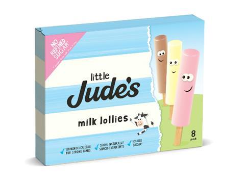 Little Jude's milk lollies