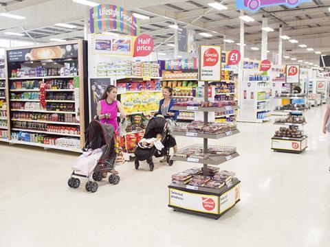 Tesco Aisle 