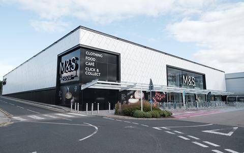 Marks & Spencer store front