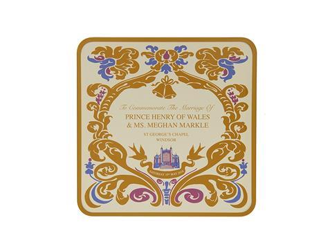 M&S royal wedding tin