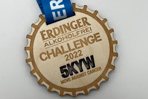 Erdinger Alkoholfrei 5KYW medal