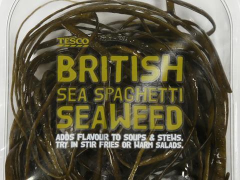 Tesco seaweed spaghetti